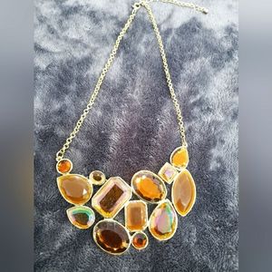 Bronze and Gold Necklace